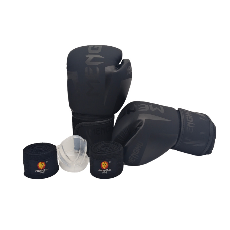 Guantes de boxeo para niños marca Tiger, guantes de entrenamiento de PU duraderos para Muay Thai, guantes de combate para adultos con almohadilla interior moldeada de una sola pieza