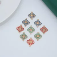 Антикварный сплав Шпилька с кисточкой Бирка DIY Hanfu Аксессуары Пористое масло Капли Фуджи Электрофорез Кисточка Соединение