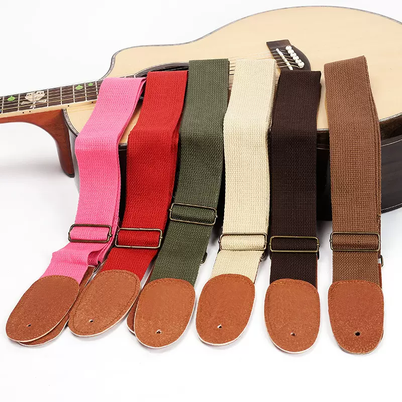 吉他背带 电吉他背带 民谣木吉它背带 乐器配件 多色吉他肩带批发