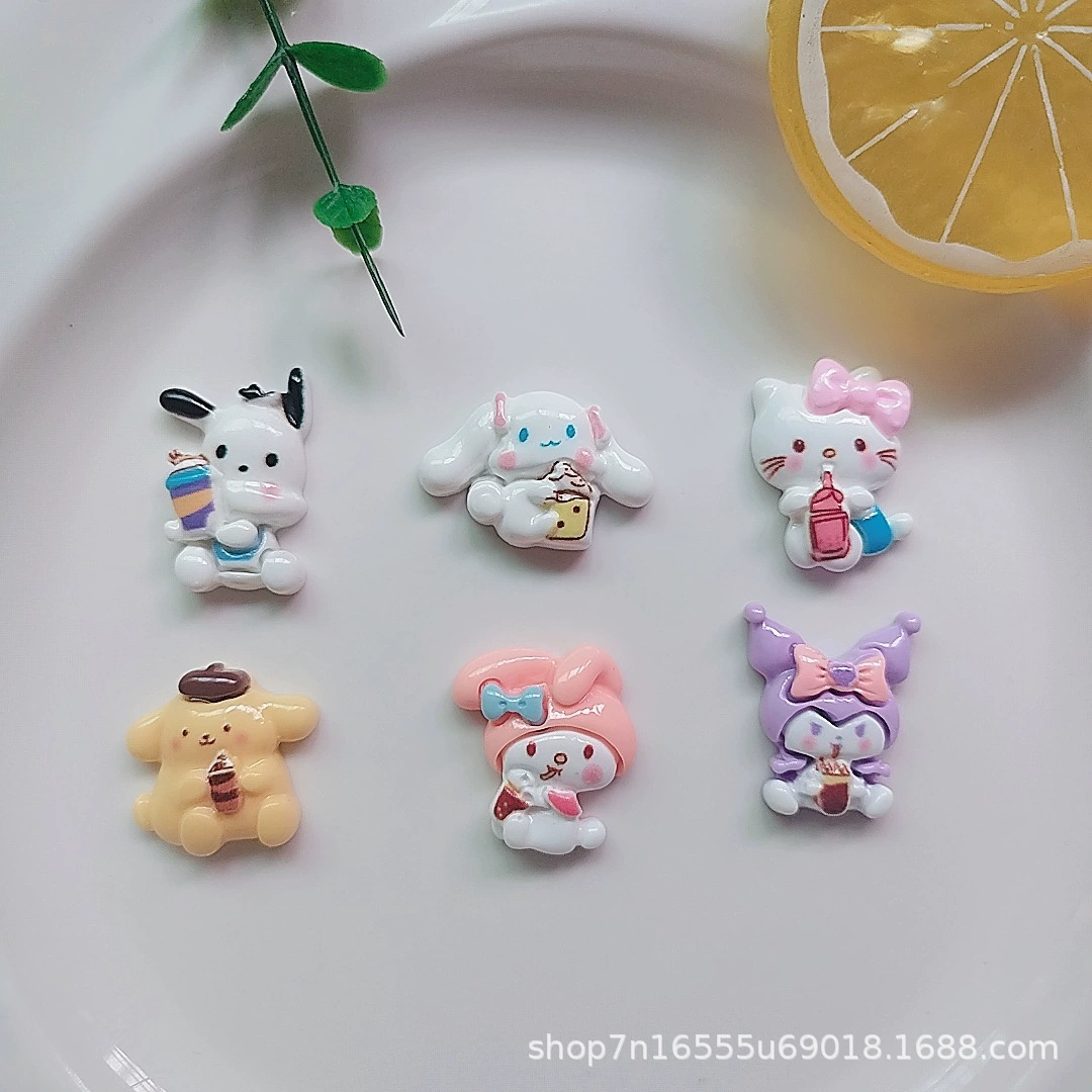 Sanrio, креативный кремовый чехол для телефона, обувь, магнит на холодильник, украшения, ручная работа, оптовая продажа