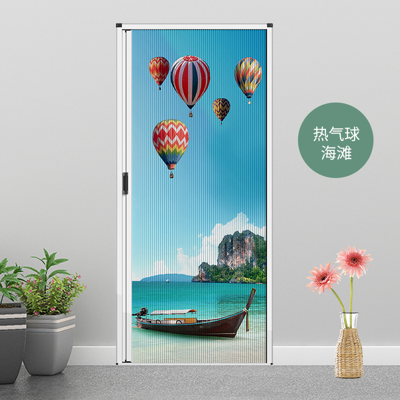 蜂巢折叠门厨房拉门铝合金隐形阳台隔断简易化妆室浴室门厕所门|undefined