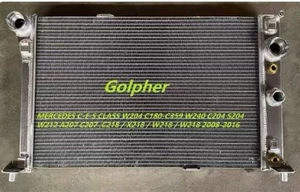 Golpher alüminium radiator Mercedes W204 intercooler üçün uyğundur