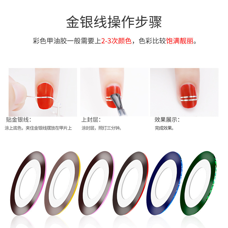 Nail stickers for manicure for nails