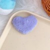 Autumn and winter new plush hair clip lamb hair furry rabbits hairy mink water bb clip card love water droplet hair clip