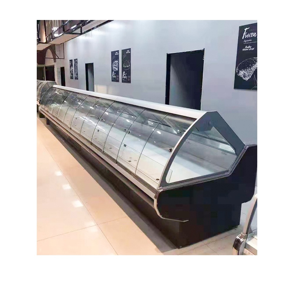 熟食柜卤菜柜凉菜冷藏展示柜鸭脖冰柜双温圆弧保鲜冷柜商用风冷柜