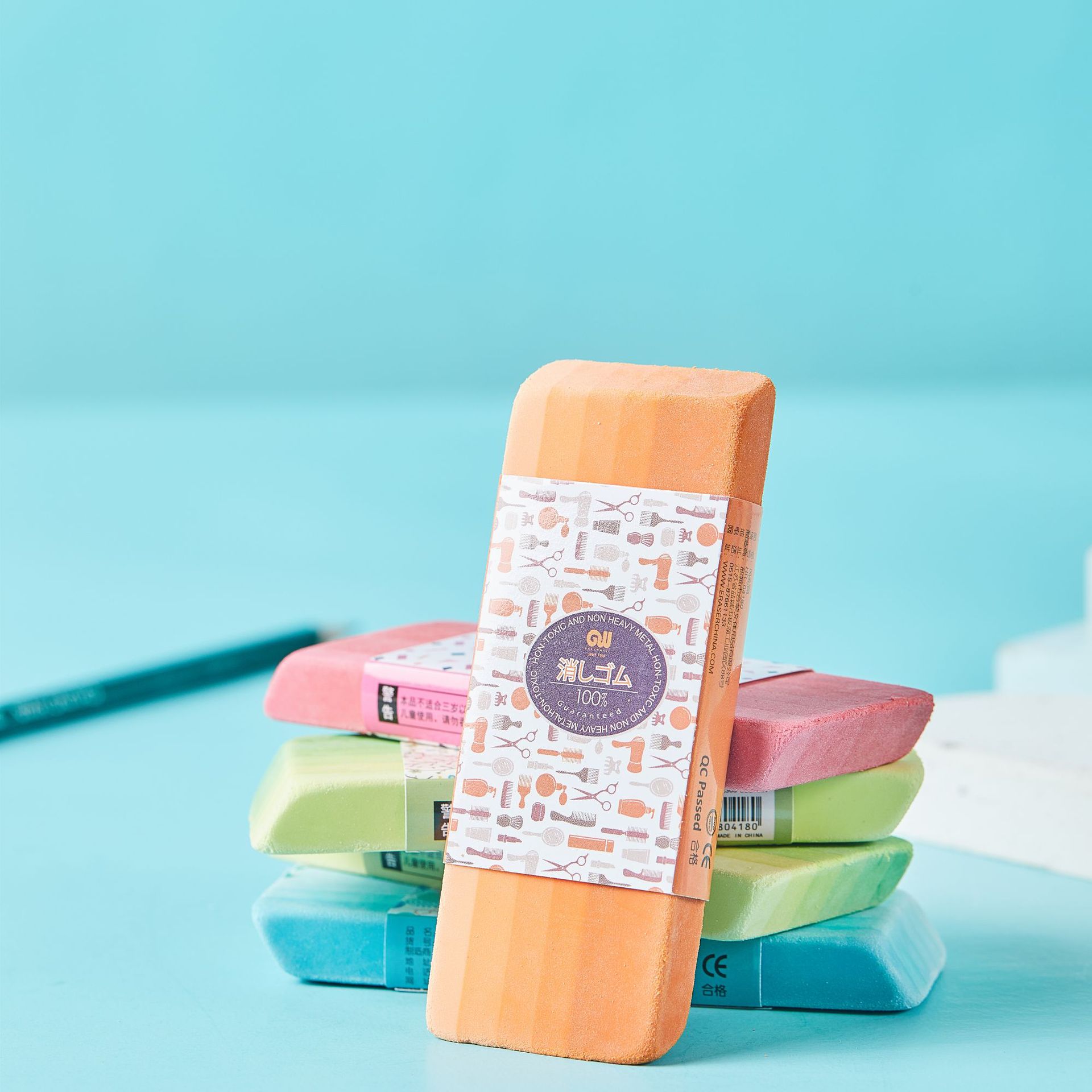 Layo de goma de borracha de gran tamaño para niños y estudiantes de primaria con borracha de borracha de gran tamaño