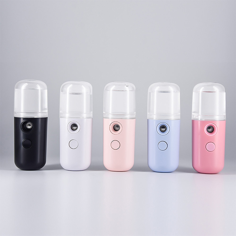 Nano Pulverizador de Bolas Pequeñas, Dispositivo Hidratante Portátil, Humidificador, Vaporizador Facial de Mano, Agua Desinfectante con Ácido Hipocloroso image 8