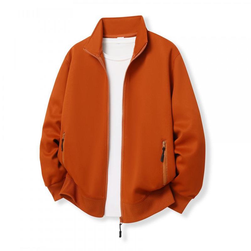 秋冬新款立领拉链卫衣外套定制工作服班服餐饮企业工装广告印logo|undefined