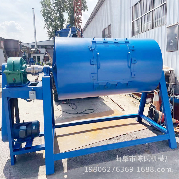 镀锌件六角滚筒抛光机 旋转滚桶型抛光设备 六角滚筒研磨机厂家