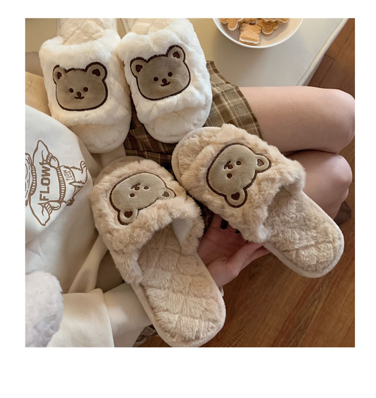 Women's Fashion Animal Open Toe Slides Slippers display picture 3