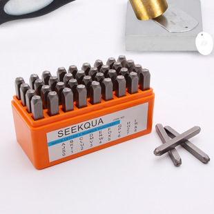 36pc alphanumeric steel stamp punch English punch chisel leather jewelry chisel jewelry carving DIY tool