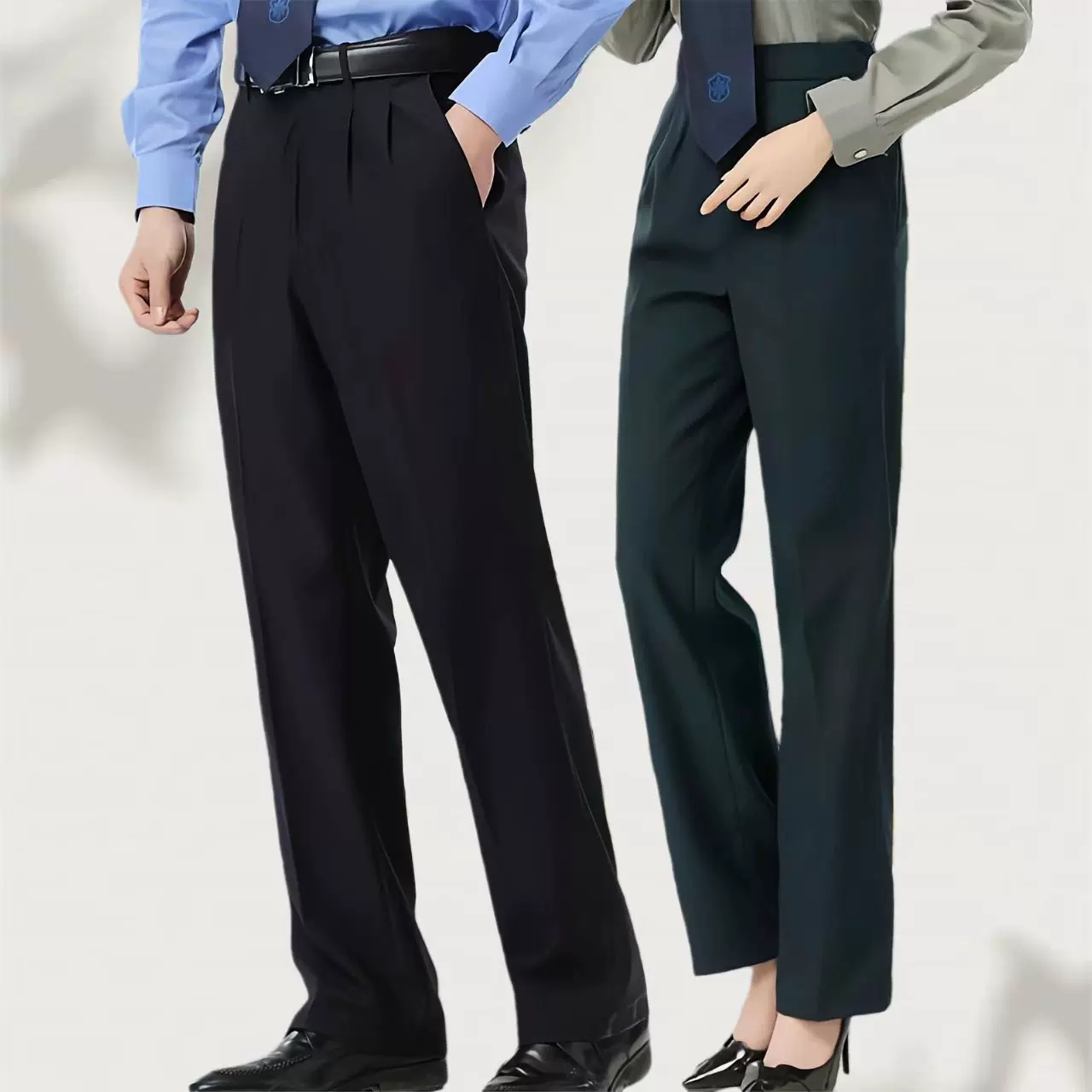 严选保安裤子保安执勤制服工作裤执勤裤西裤男士安保执勤裤男批发