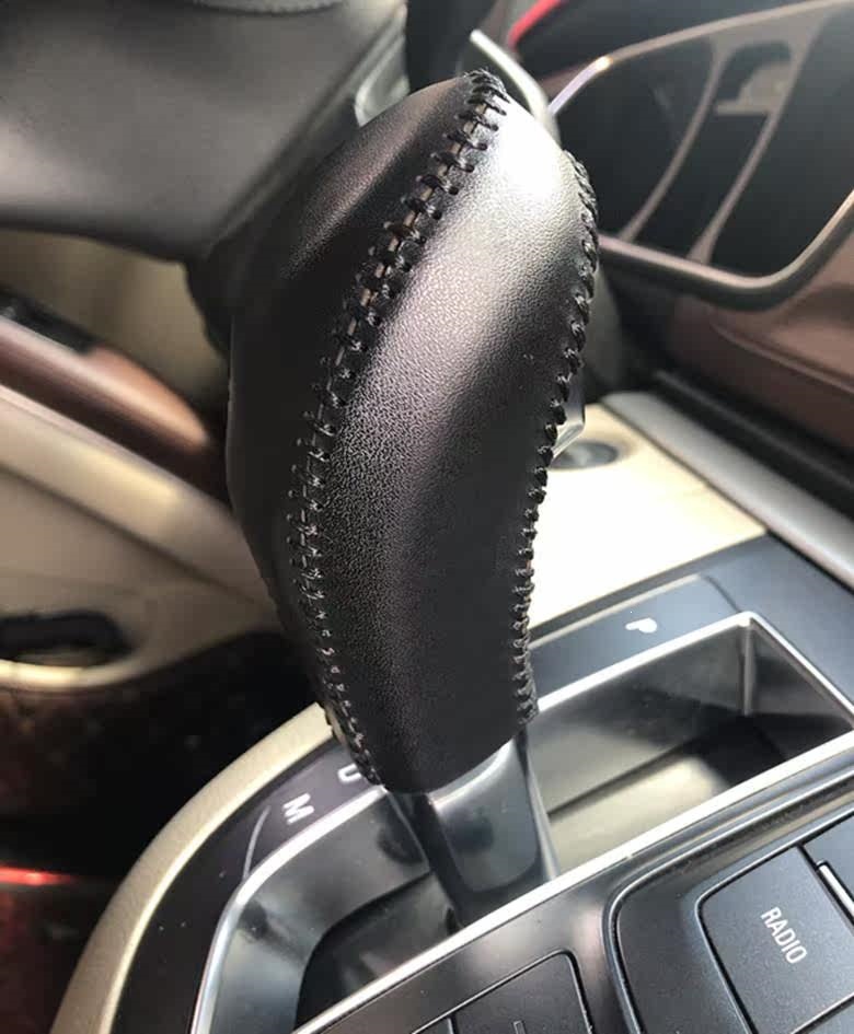11-17 Buick GL8 25S genuine leather gear shift knob cover, gear shift lever cover, gear shift sleeve, gear position leather cover