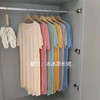 summer Home Cool Small nine Ice-cold longuette Borneol pajamas leisure time comfortable Solid Dress lady