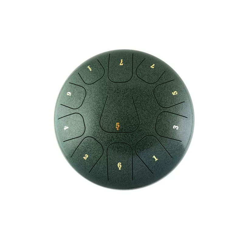 跨境新款空灵鼓乐器12寸11音多色空灵鼓钢舌鼓儿童初学者打击类