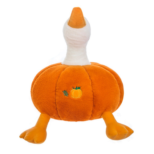 Pumpkin big duck pillow big white duck plush toy sleeping pillow doll hard duck doll large size