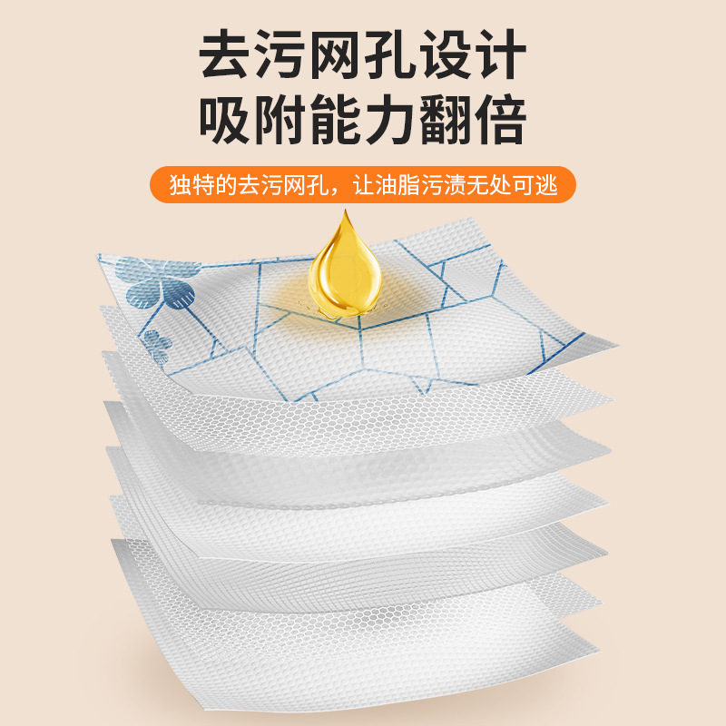 怠け者雑巾乾湿両用家庭用清潔キッチン紙専用紙使い捨て皿洗い布吸水油がつきにくい|undefined
