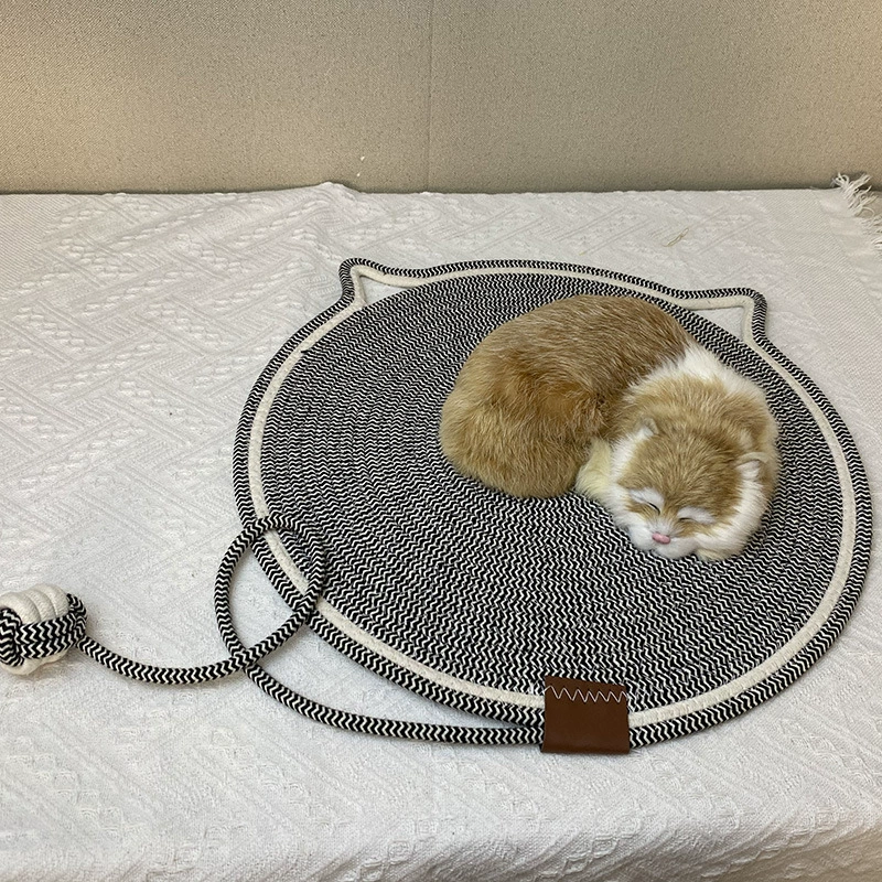 Тканая износостойкая игрушка для сна, кот, можно стирать, для питомца