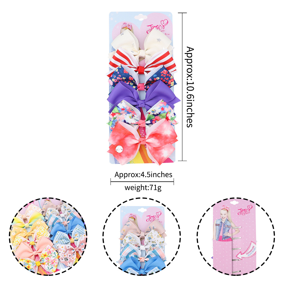 European And American Baby Hair Accessories Bow Hairpin display picture 2
