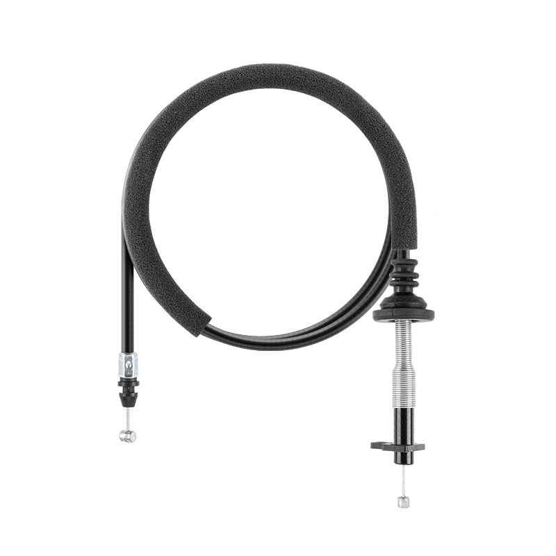 Suministro directo de fábrica de líneas de control de resortes de gas para bicicletas, vehículos eléctricos, motocicletas, carretillas y cochecitos, líneas de freno de PU negras.