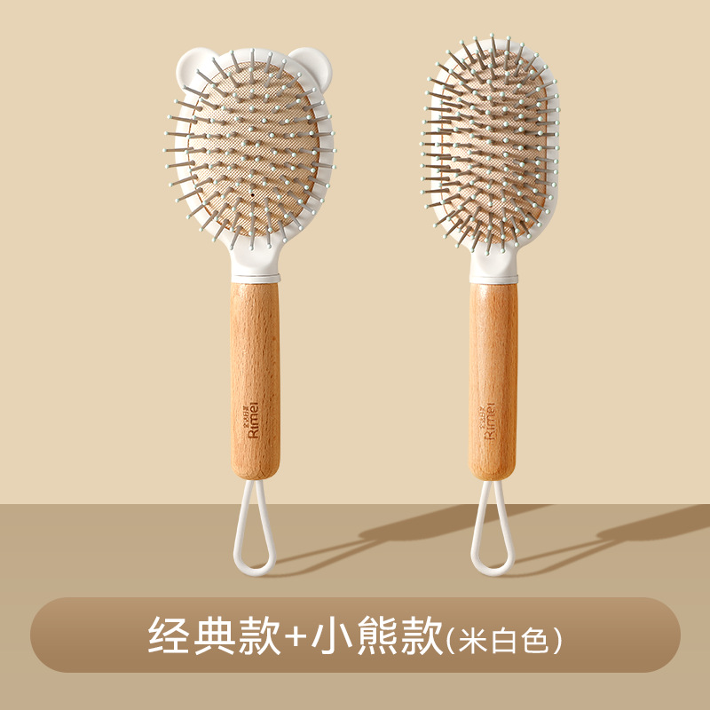 Jinda Rimei cráneo pein recto en stock pein de masaje de aire pein de aire suelto para el hogar damas antiestático lindo