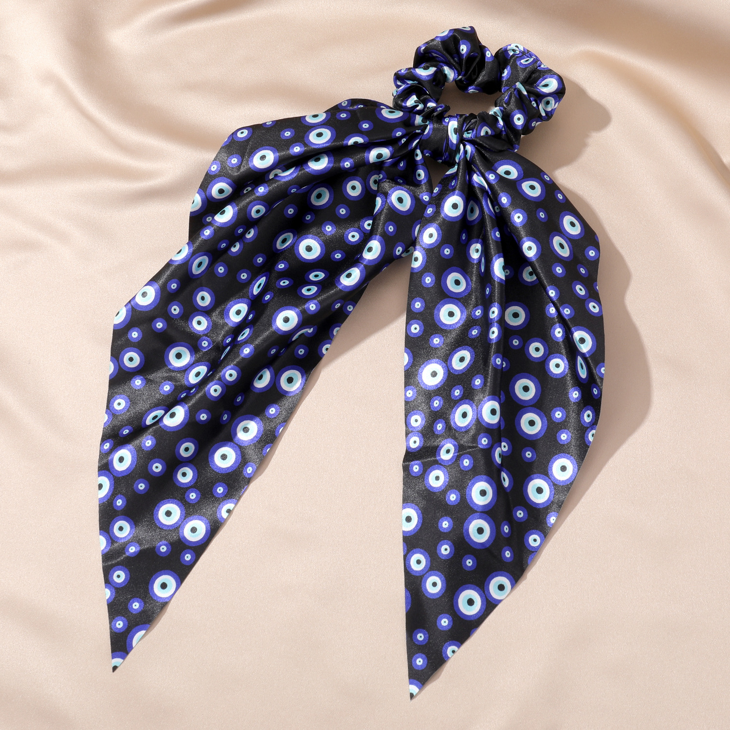 Ethnic Style Devil's Eye Cloth Printing Hair Tie 1 Piece display picture 3