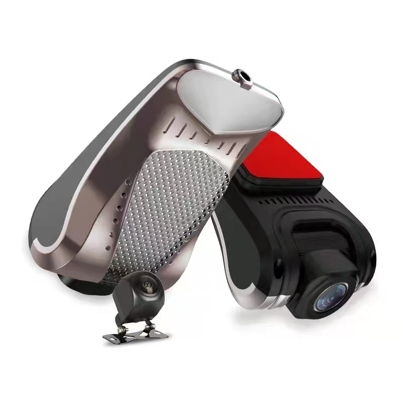 Front + rear driving recorder dvr