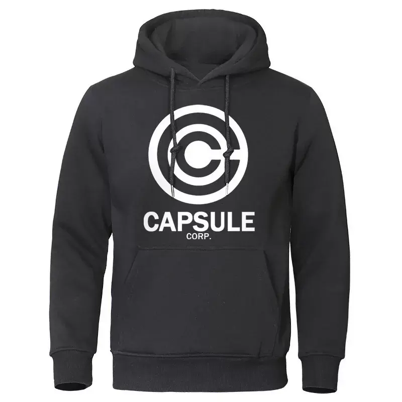 跨境欧码CAPSULE男女卫衣宽松潮流美式复古男士休闲运动连帽卫衣