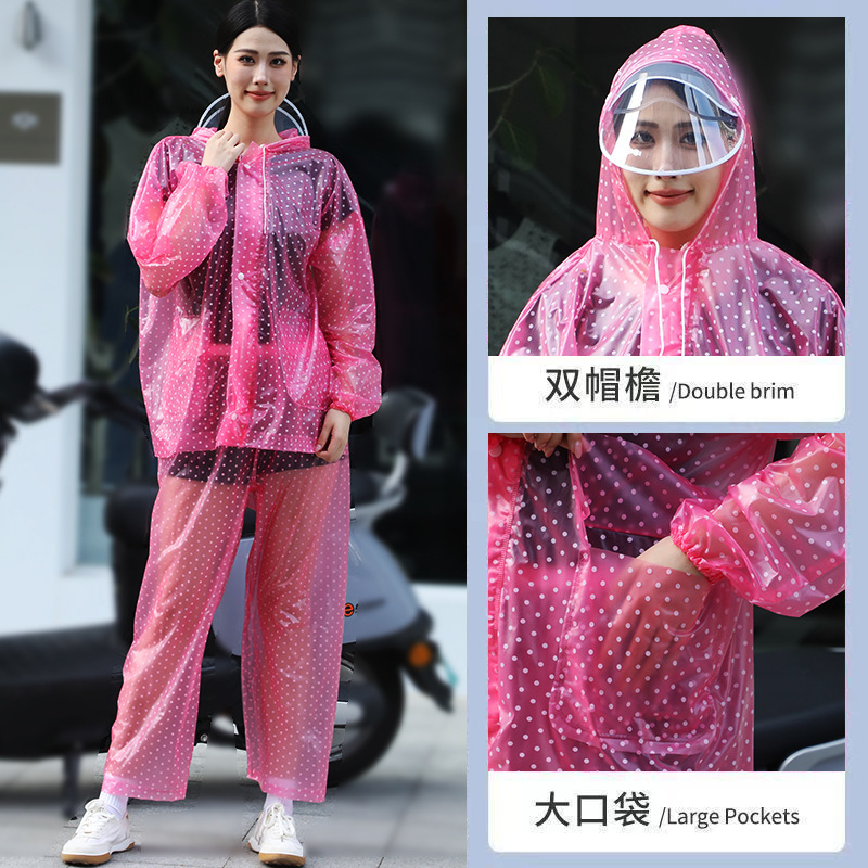 Raincoat Rain Pants suit Rainstorm-proof Whole-body Wind and Rain-proof Split Outdoor Riding Site Work Raincoat Raincoat Rain Pants suit Rainstorm-proof Whole-body Wind and Rain-proof Split Outdoor Riding Site Work Raincoat