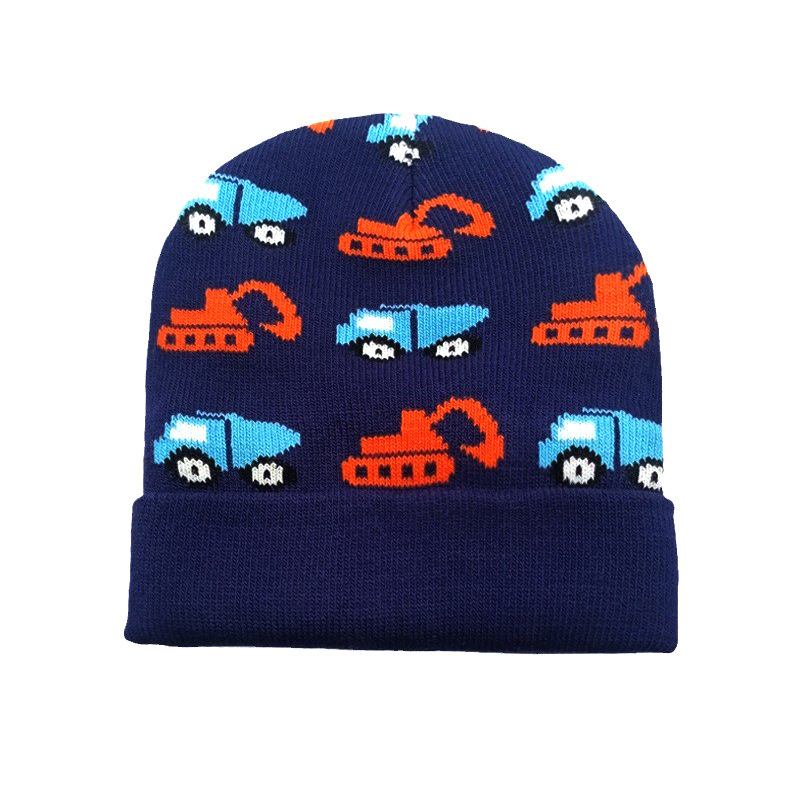 Children Unisex Cartoon Style Basic Car Eaveless Wool Cap display picture 2