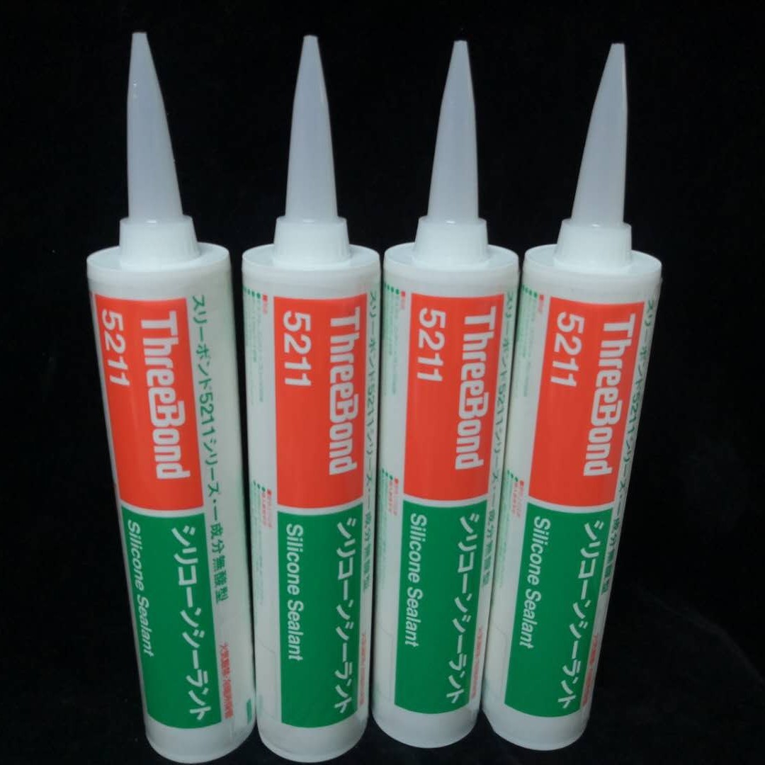 日本三键5211土木建筑硅酮密封胶三键TB5211耐热耐寒胶水白色透明