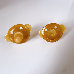 Soft Anti-Bloat Liquid Silicone Soothing Pacifier for Newborn Babies, Day and Night Dual-Purpose Sleep Nanotechnology Set