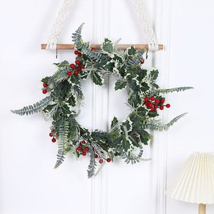 Cross-Border Christmas Decoration Garland, Hotel Window Scene Layout, Halloween Home Door Hanging Decoration, Christmas Gift