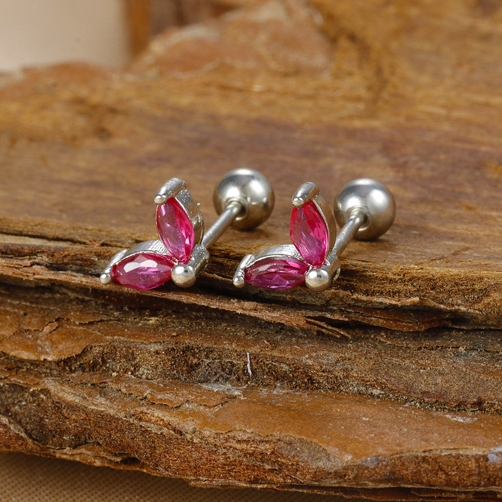 1 Par Elegante Geométrico Gotitas De Agua Enchapado Cobre Circón Pendientes De Gota Aretes display picture 23