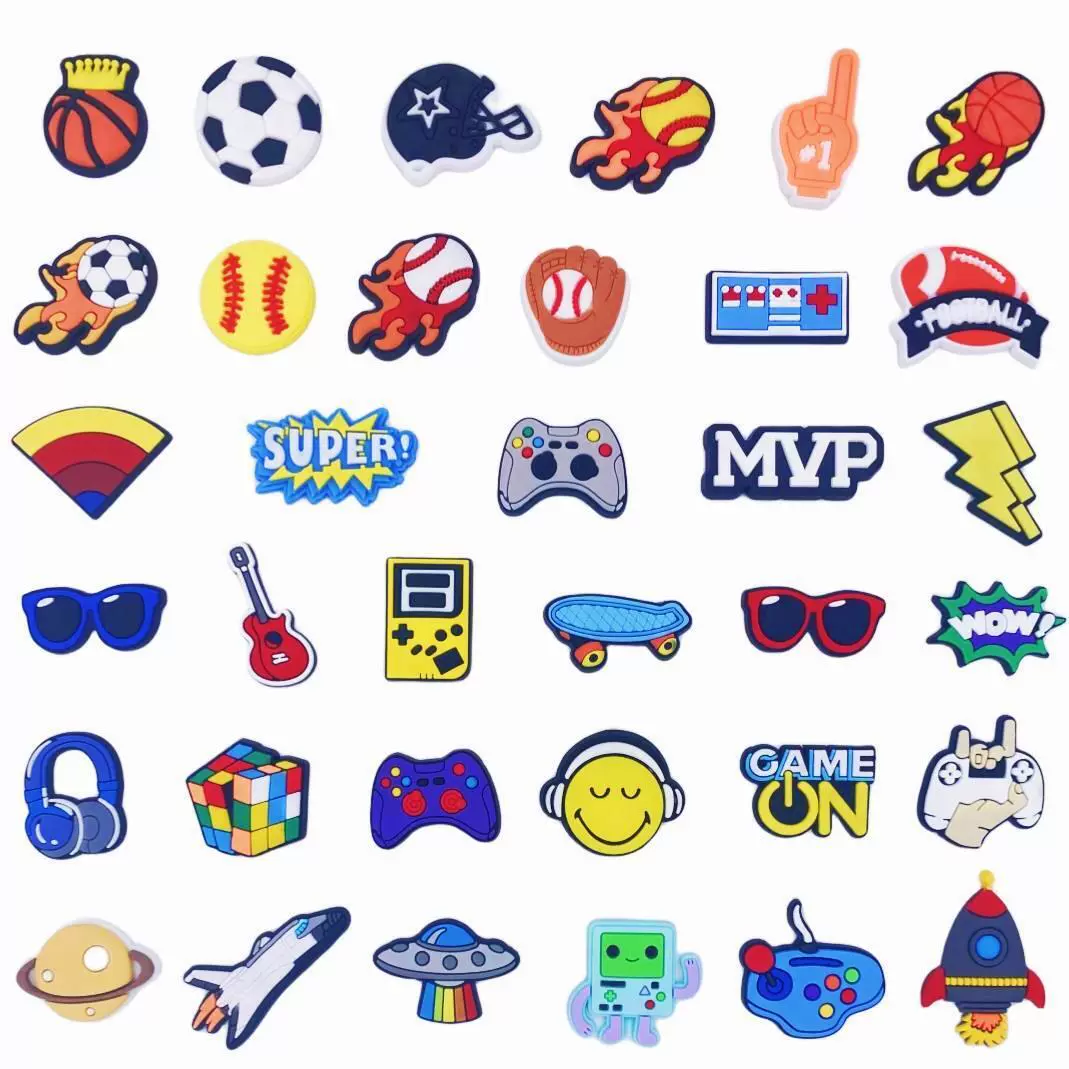 Отверстие обувь цветок обуви аксессуары для поделок спорт отдых ПВХ гибкий клей съемные декоративные аксессуары для пряжек для обуви трансграничные в наличии