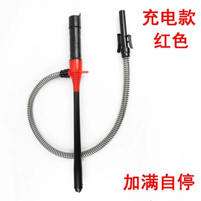 tank suction pipe, gasoline, diesel, Kempinq və səyahət - rechargeable-model-small-gun-with-automatic-stop-when-full-red-black