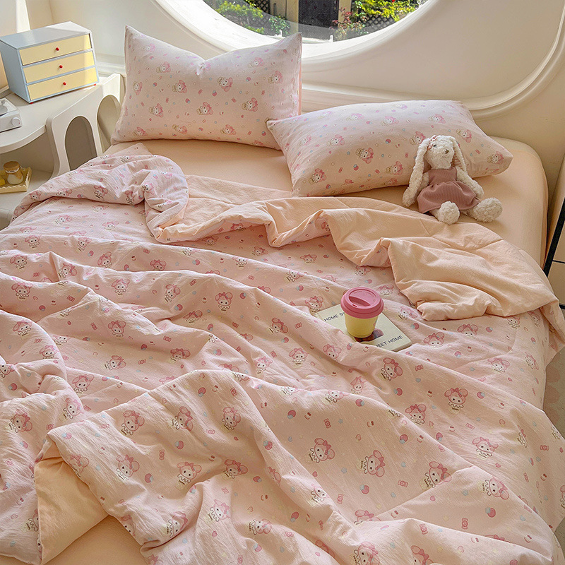 샤오메이 아이스크림 [매우 부드러운 알몸 수면 이중 거즈 여름 이불]