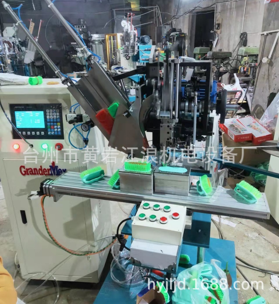 植毛机电脑数控二轴扫把机栽毛机扫地刷设备机械