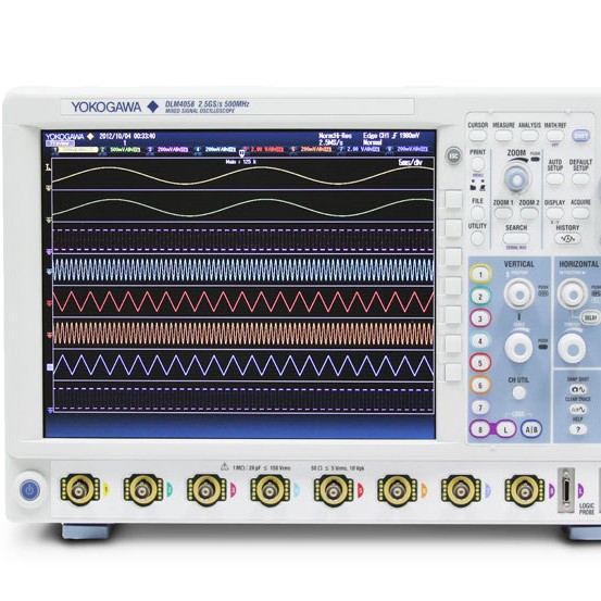 YOKOGAWA 横河DLM4038示波器350Mhz带宽 8通道混合信号示波器