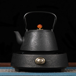 Jin Jing Tang Japanese Style Cast Iron Pot Boiling Water Teapot Boiling Teapot Vintage Home Outdoor Teapot Kung Fu Tea Set