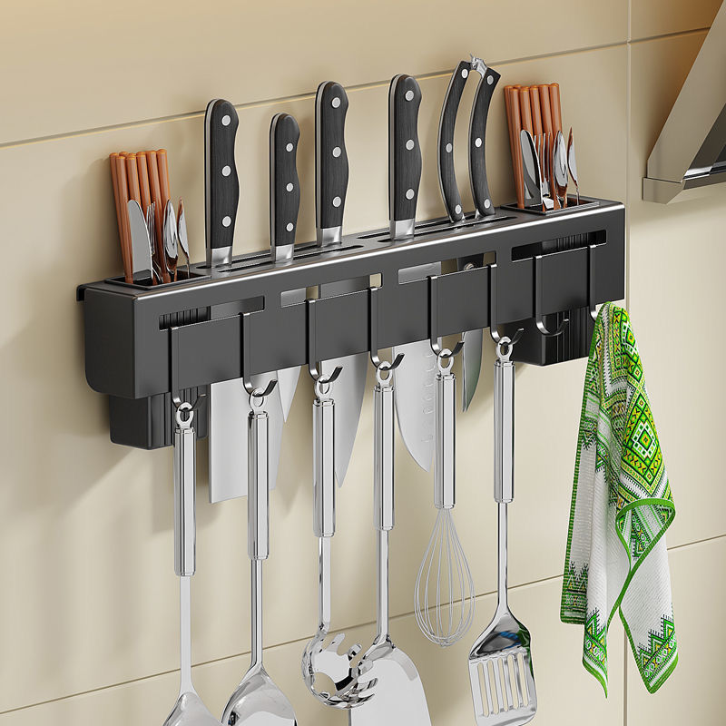 Kitchen rack hook rack suspension free p...