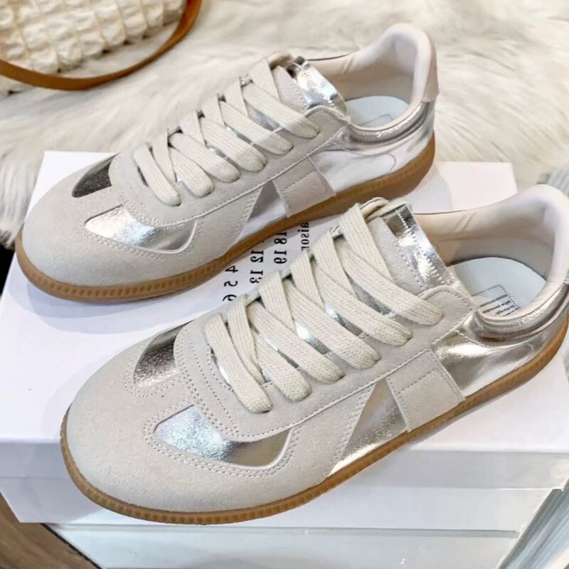 Margiela Vintage German Training Shoes 2025 Spring Couples Comfortable Casual Low-top Shoes Flat sneaker M6 Board Shoes