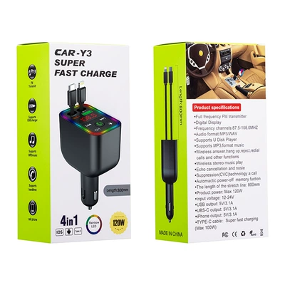 Y4 Factory Wholesale Car Mp3 Car mp3 - y3