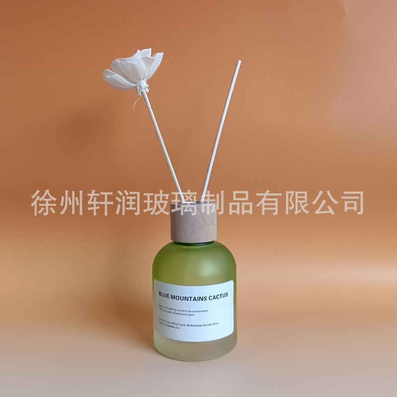 现货供应北欧简约风香熏瓶方形加厚玻璃香薰扩香瓶无火藤条香熏瓶|undefined