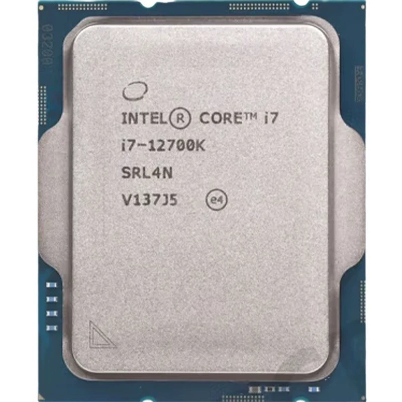 Процессор Core новый чип, ядра 8+4, сокет 1700, I7-12700K