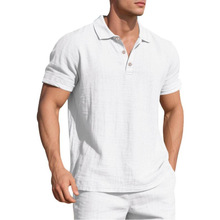 K 26918 Men's linen POLO shirt ��ʿ���� POLO ���羳����