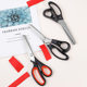 Cross-border Teeth Cutter Triangle Dog Teeth Serrated Tailor Scissors Handmade Lace Scissors Clothing Wave Scissors Household