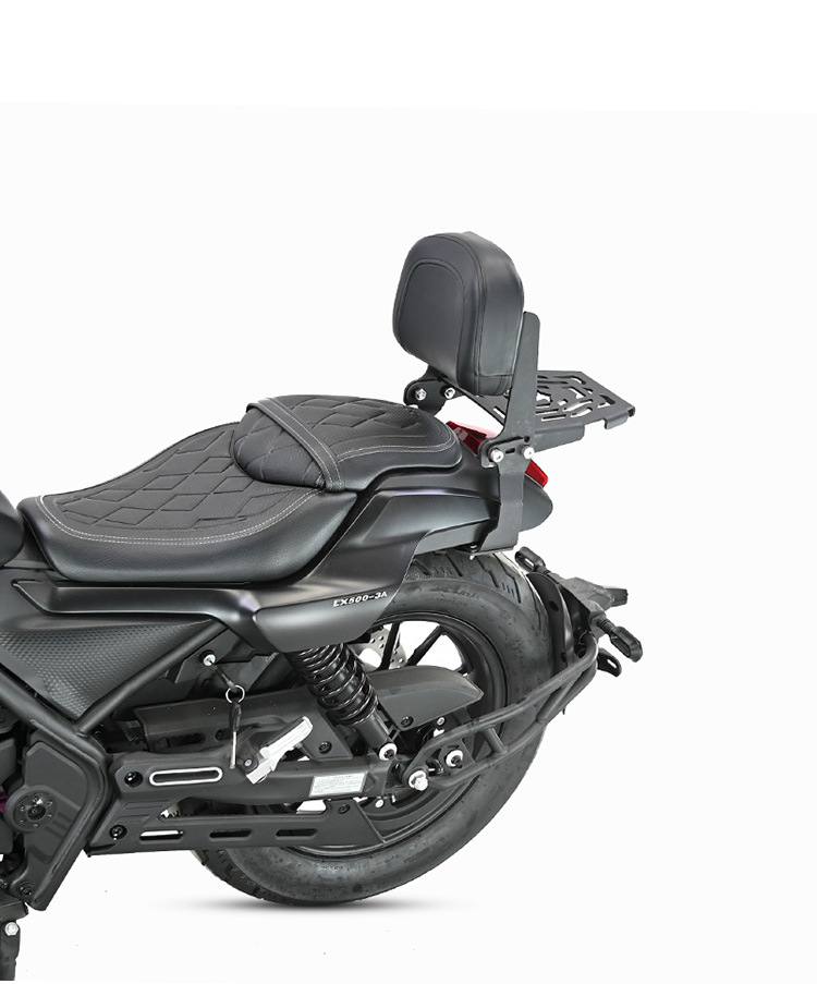 Muscle car Wolf suitable for Wuji CU525 backrest tail shelf rear tail frame tail wing multifunctional folding backrest modification