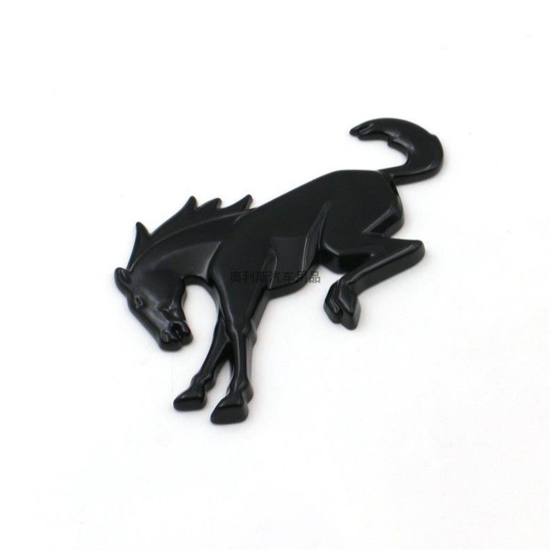 Suitable for Ford Bronco Car Logo, Horse Logo, Tailgate Sticker, Exterior Modification Accessories, Blackened Car Logo
