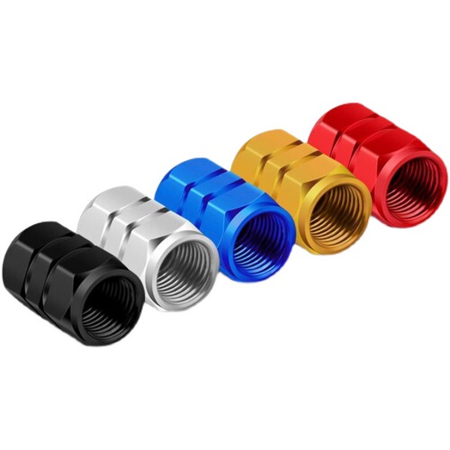Car tire valve cap Electric vehicle motorcycle valve cap Aluminum alloy valve core cap Tire pressure monitoring universal